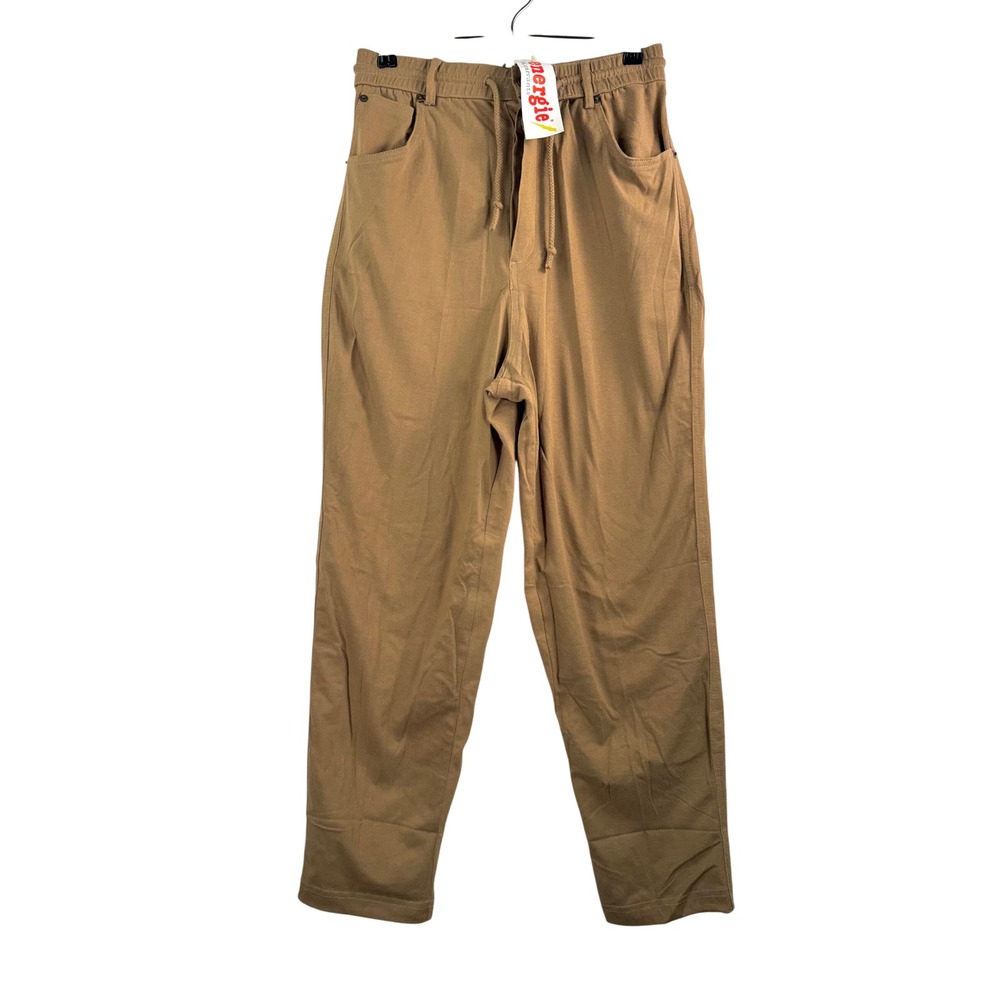 VTG Energie bi Currants pants sz L Tan High Rise relaxed lagen look 90s